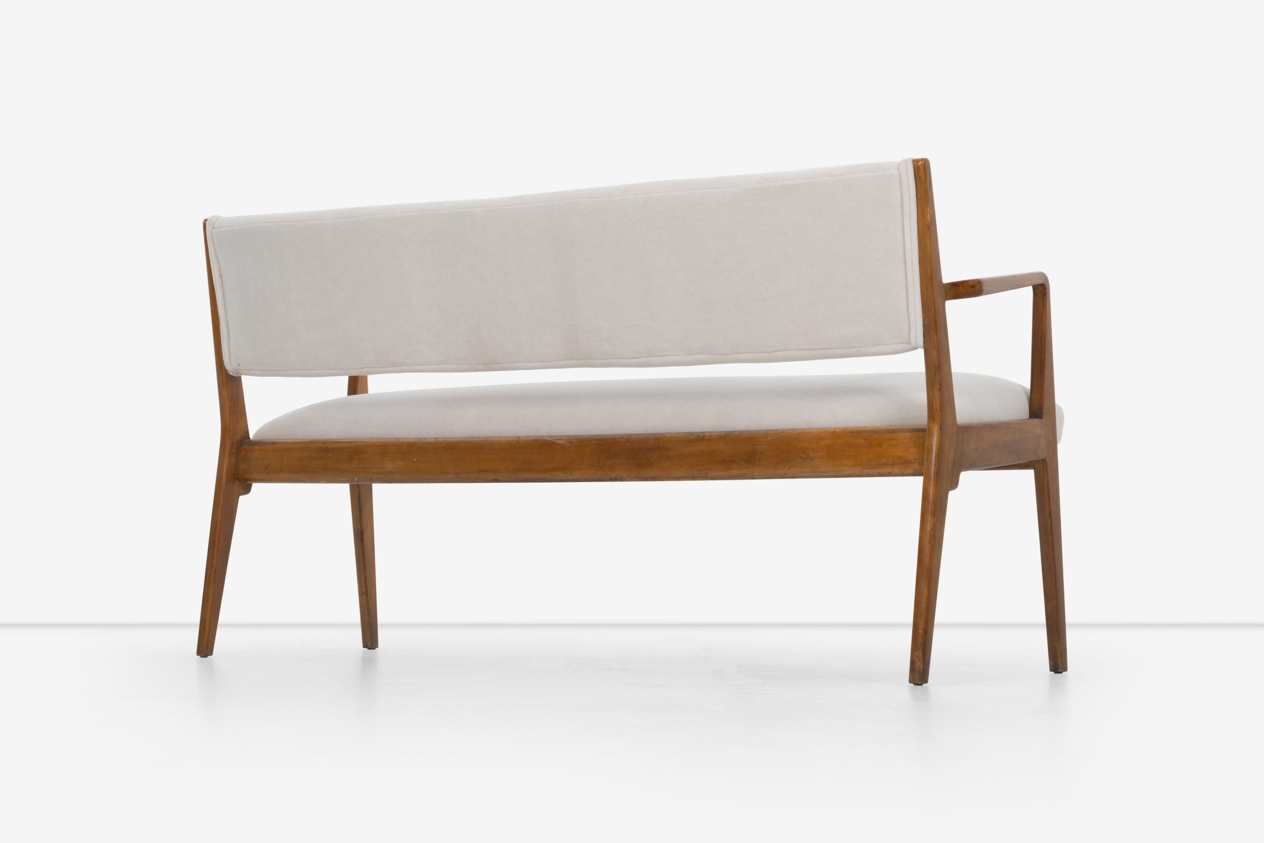 Upholstery Jens Risom Open-Arm Bench