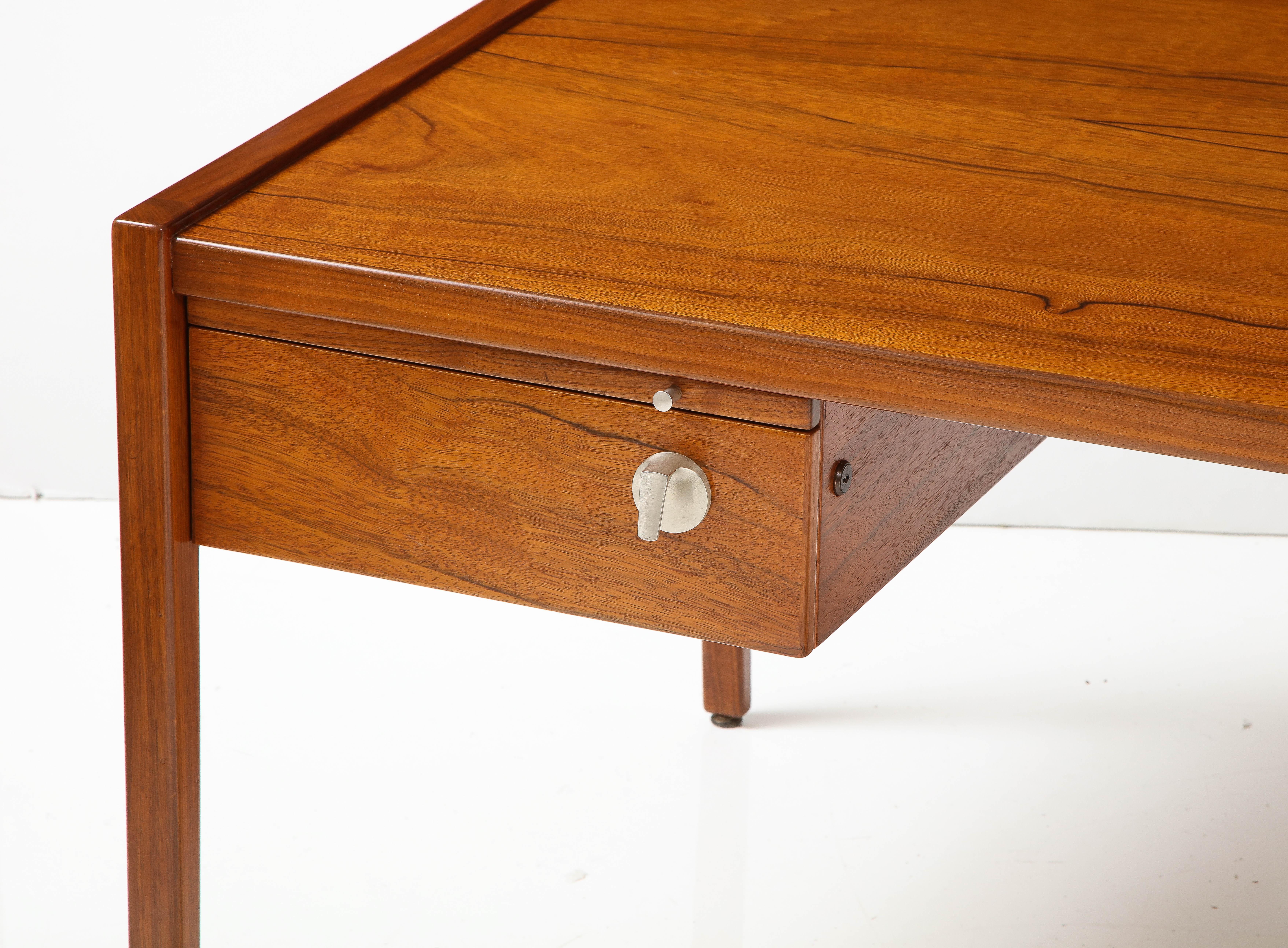 Jens Risom Paldao Wood Executive Desk 4