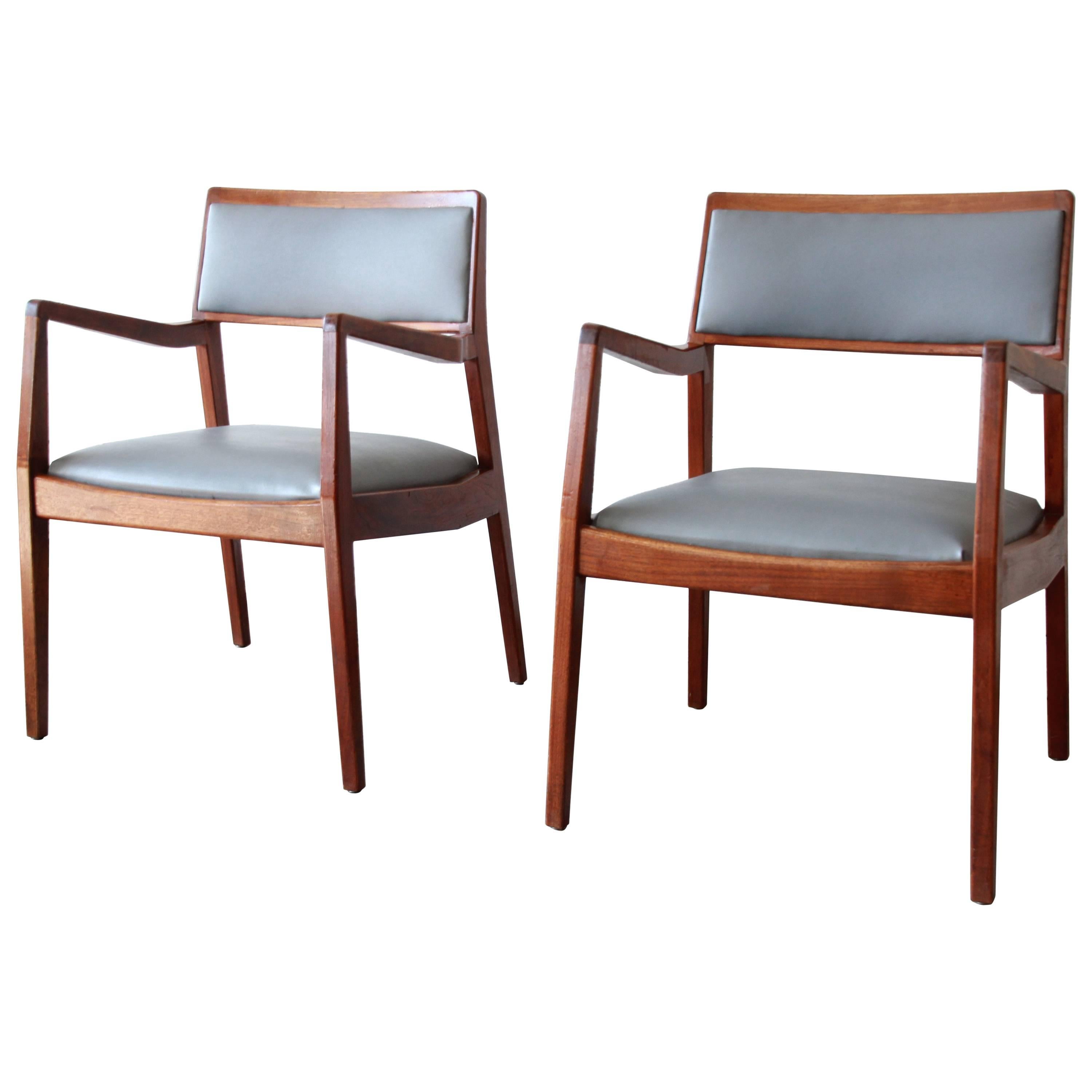 Jens Risom "Playboy" Club Chairs, Pair
