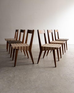 Conjunto de seis sillas «666» de Jens Risom, edición de Forma bajo licencia de Knoll, Brasil