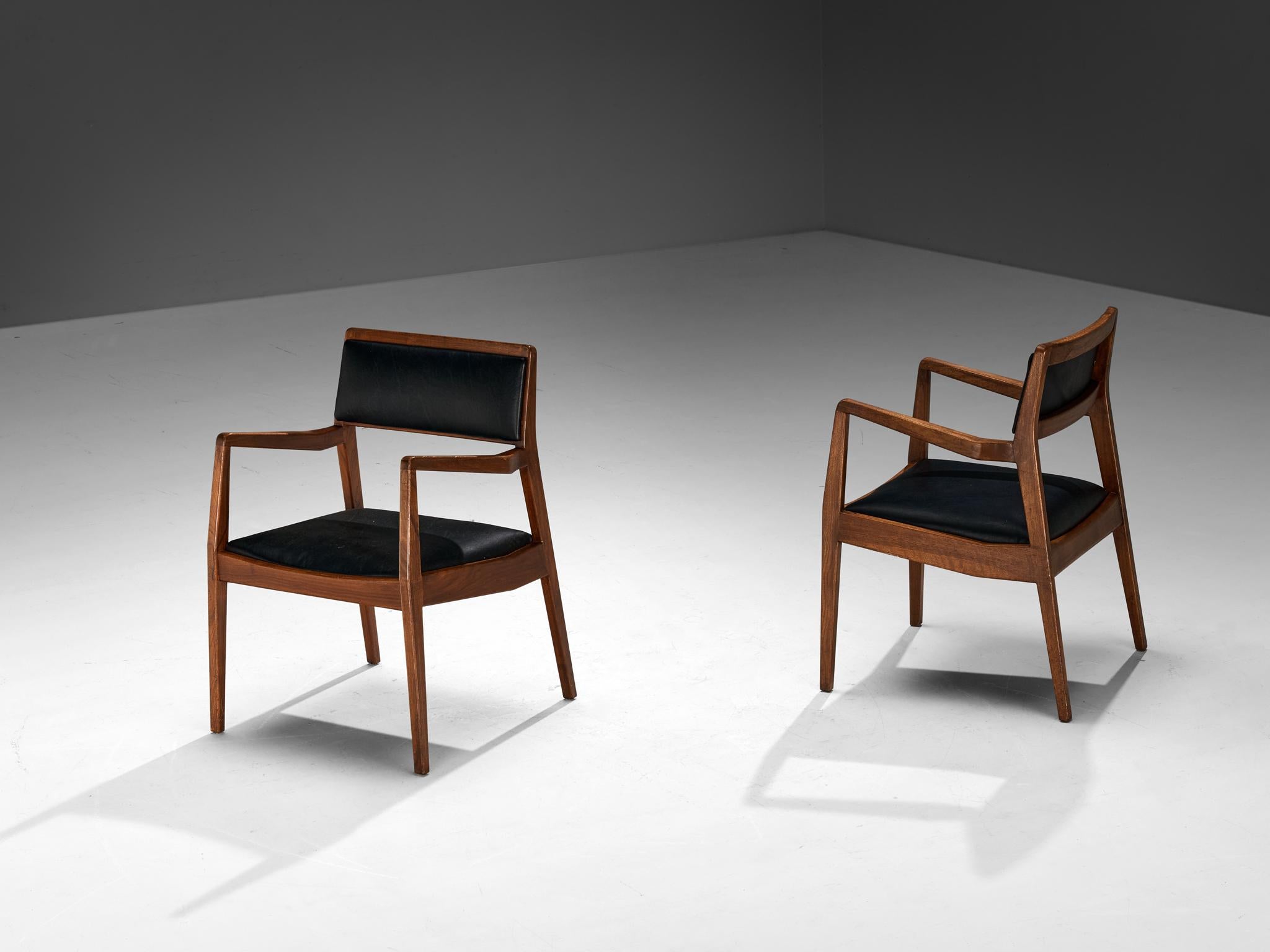 Jens Risom Ensemble de dix fauteuils 