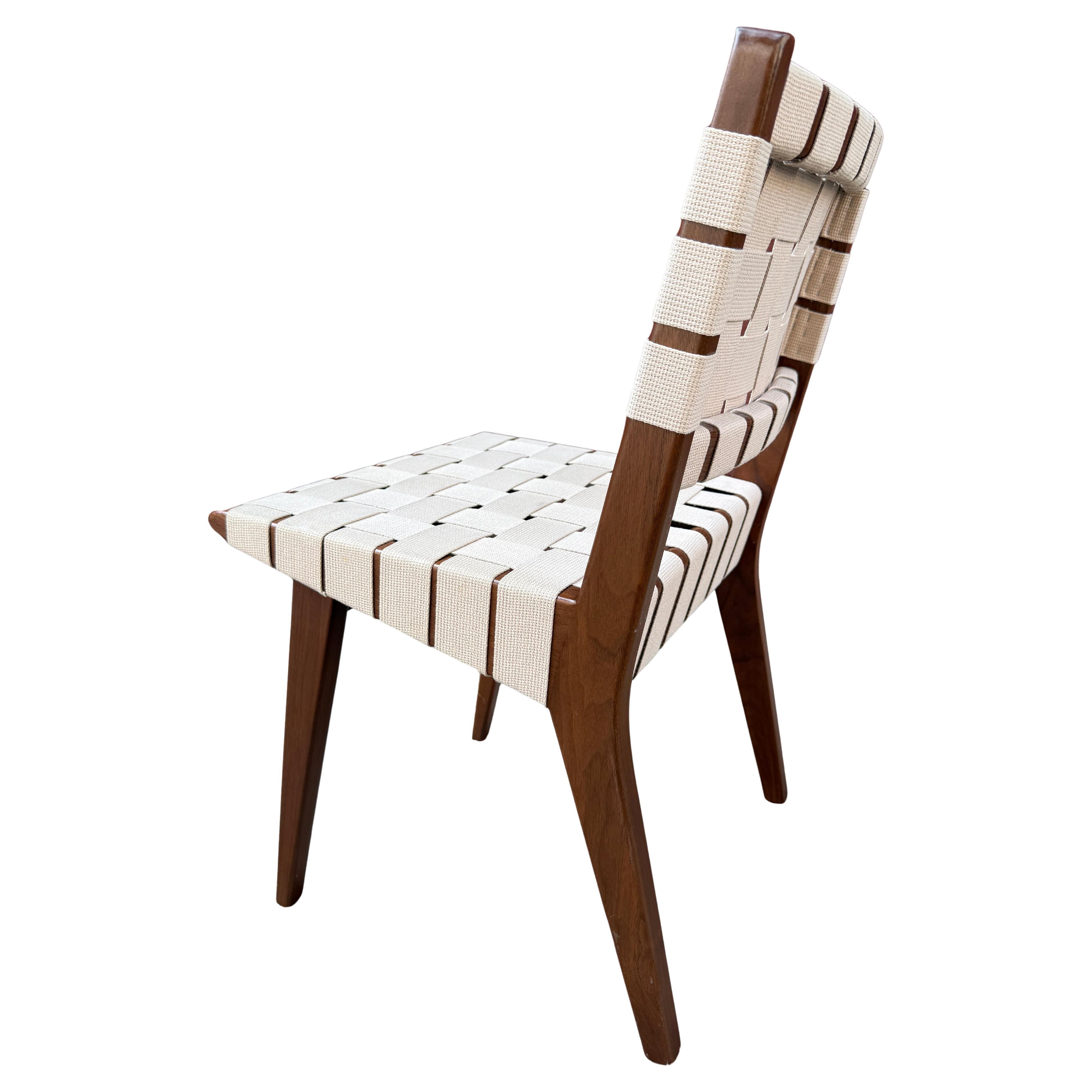 Mid-Century Modern Jens Risom Side Chairs for Knoll (Two Available) For Sale