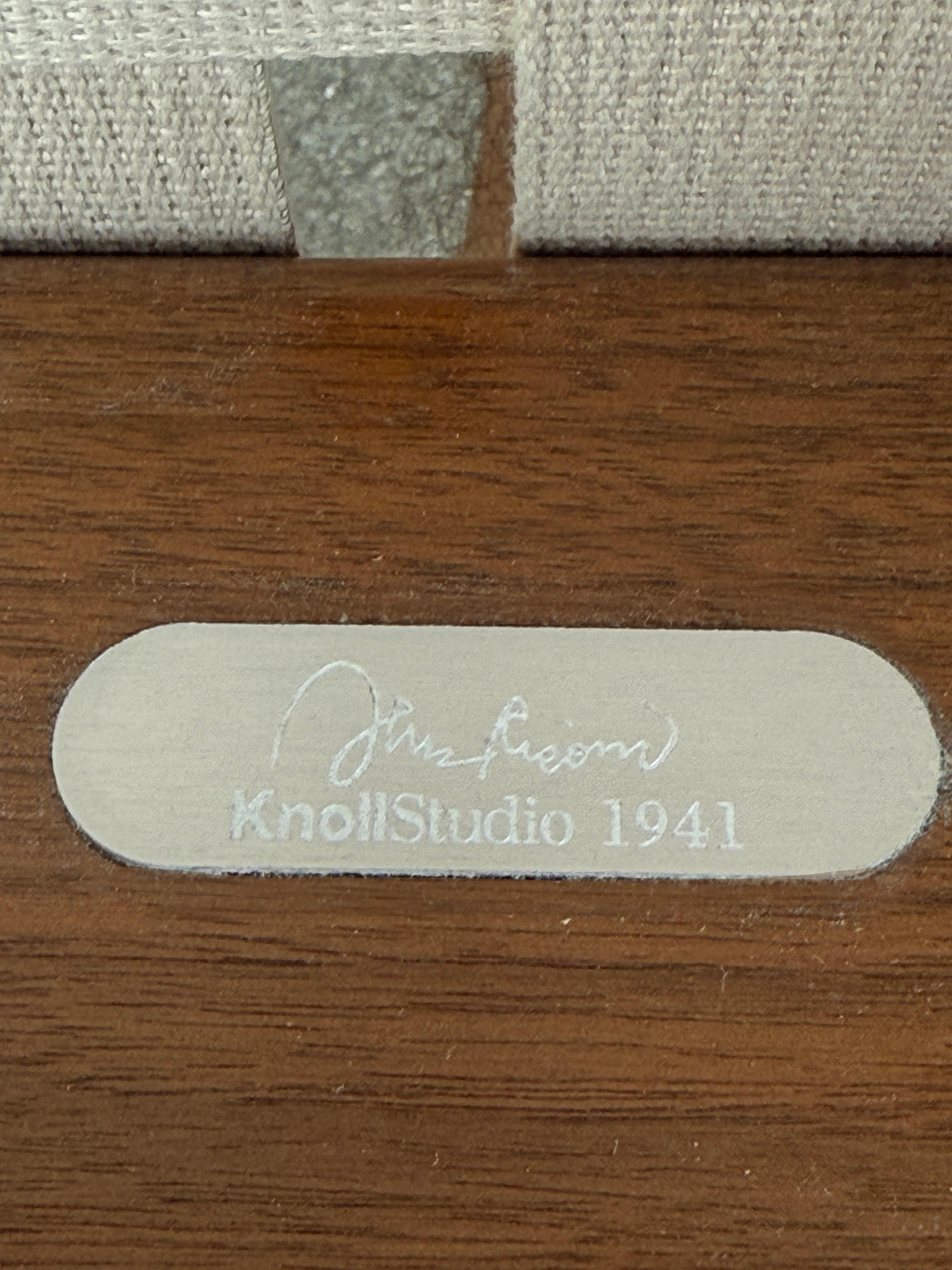 Jens Risom Side Chairs for Knoll (Two Available) For Sale 1