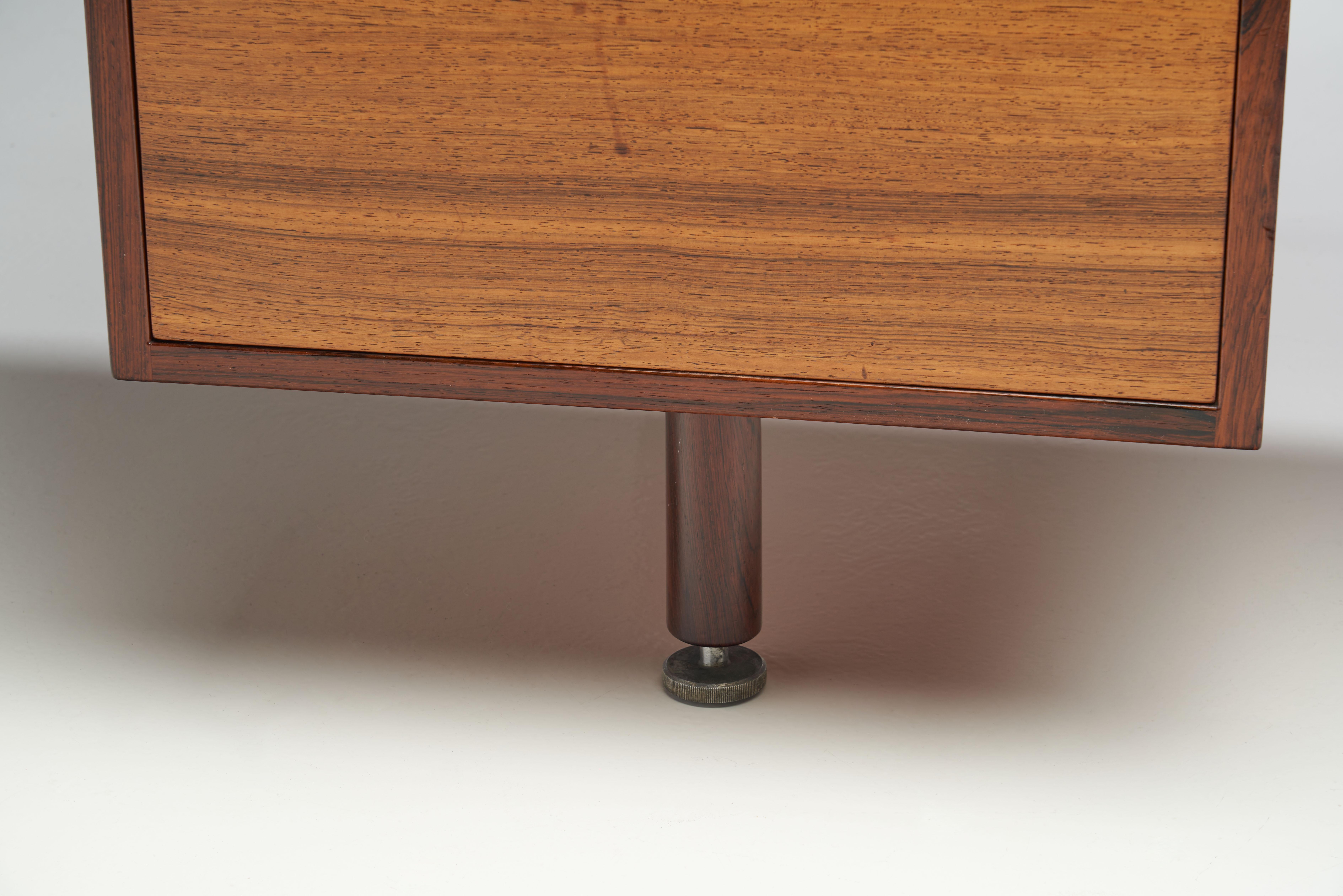 Jens Risom Solid Wood Desk, Denmark, 1960s For Sale 9