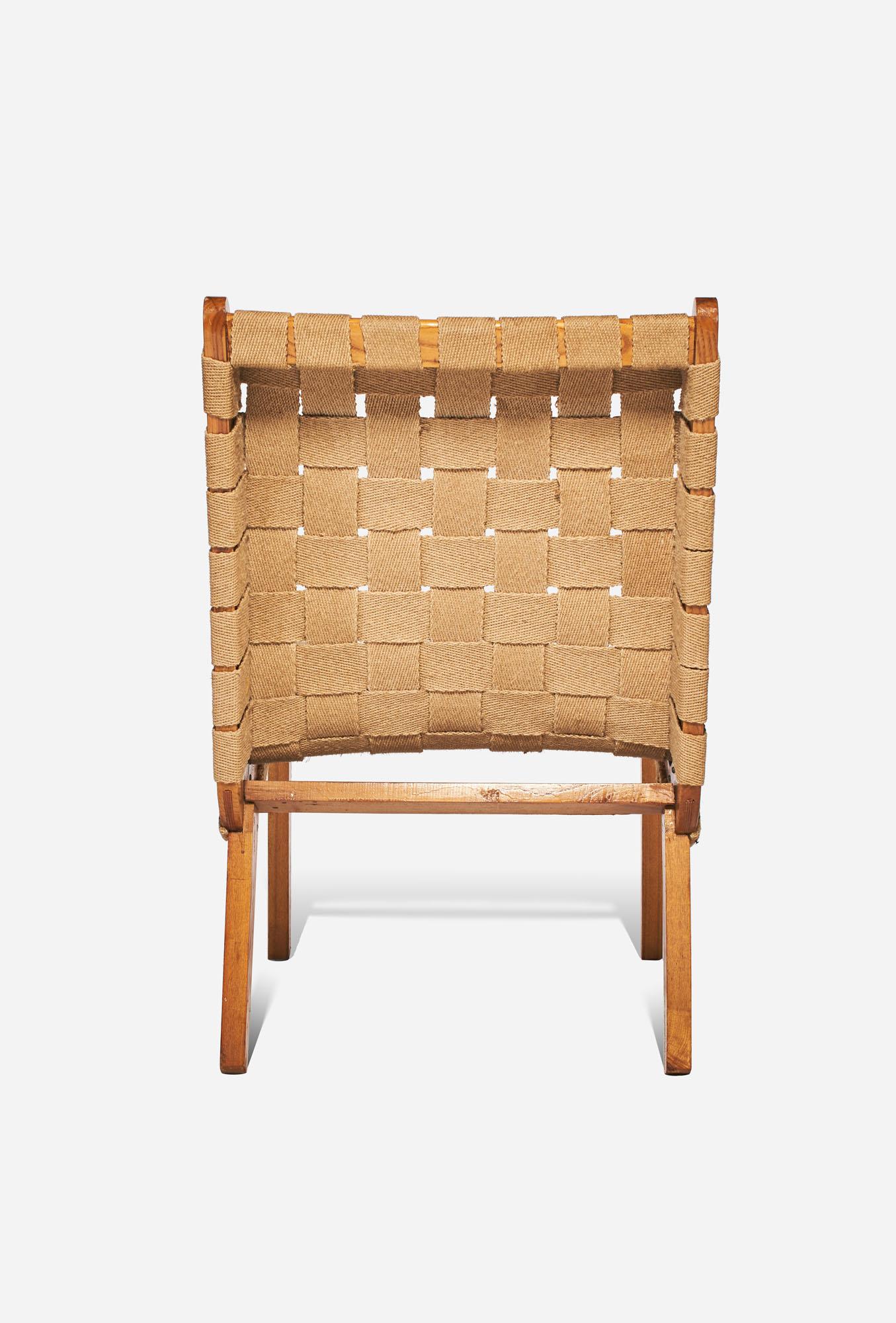 Other Jens Risom Style Lounge Chair, 1960s For Sale