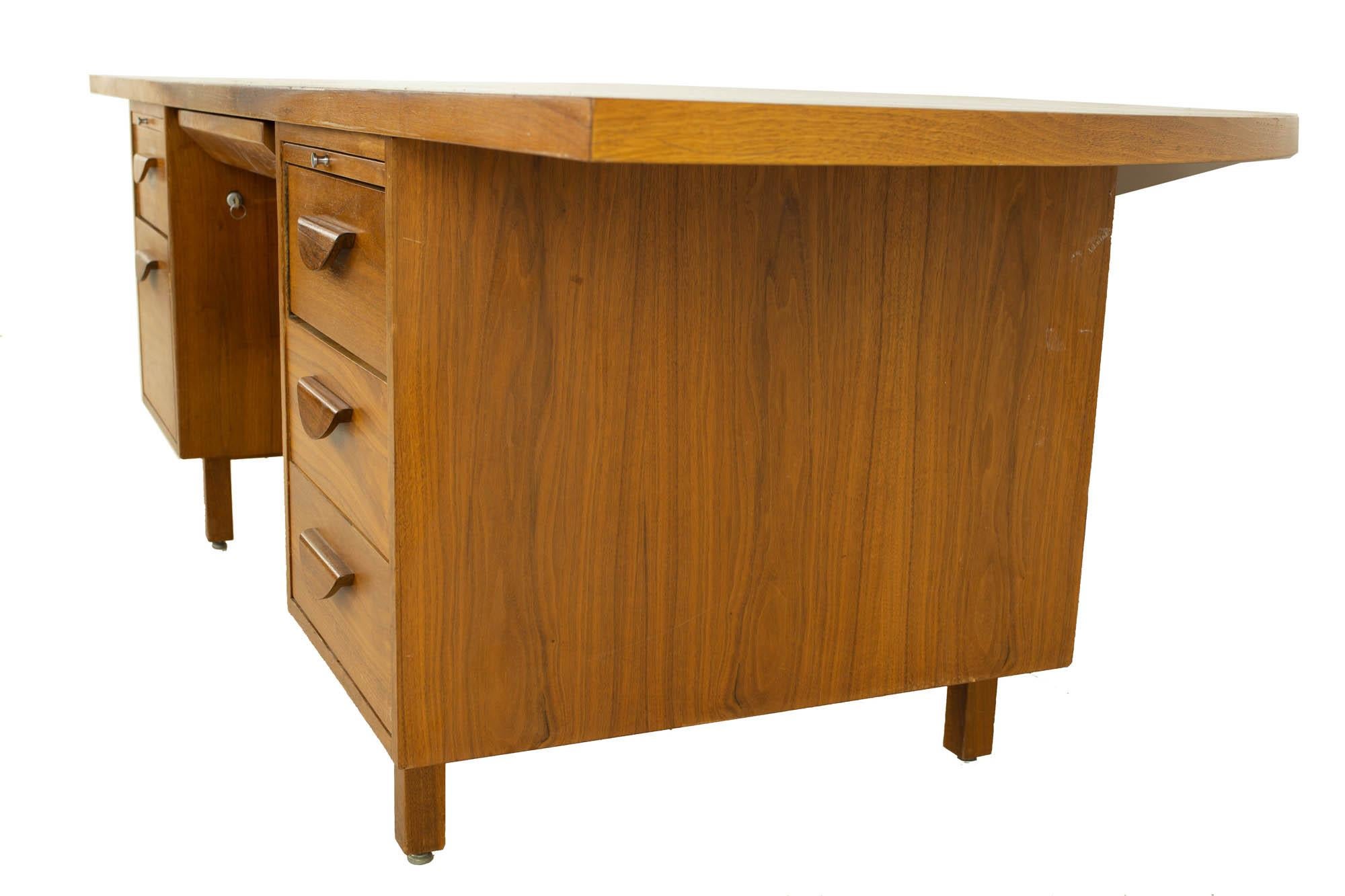 half circle office desk