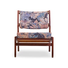 Silla de salón de mediados de siglo estilo Jens Risom