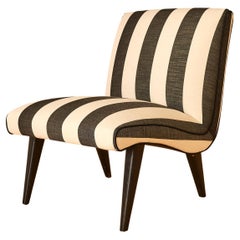 Jens Risom Style "Scoop" Lounge Chair