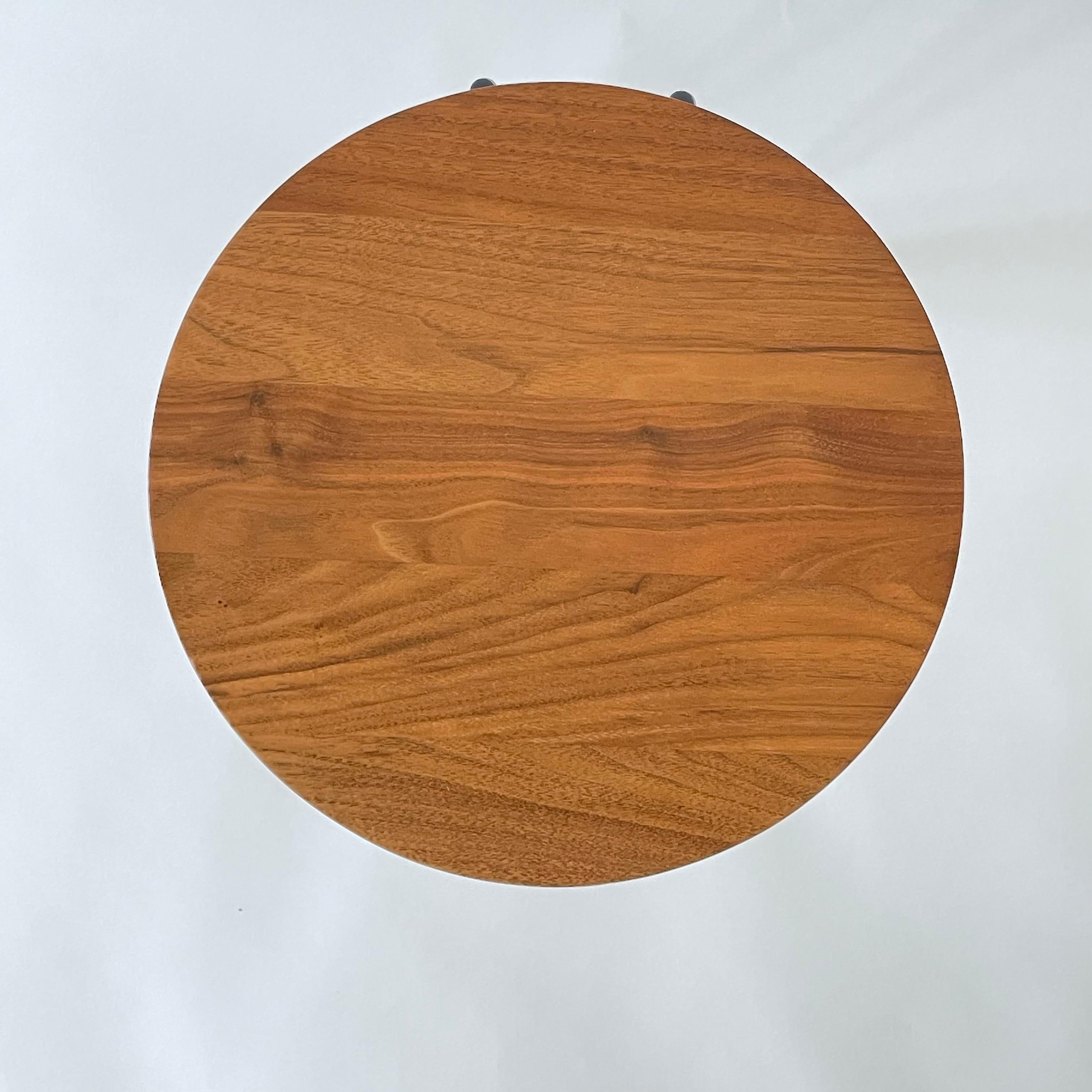 Jens Risom T.710 Walnut Small Side Table at 1stDibs