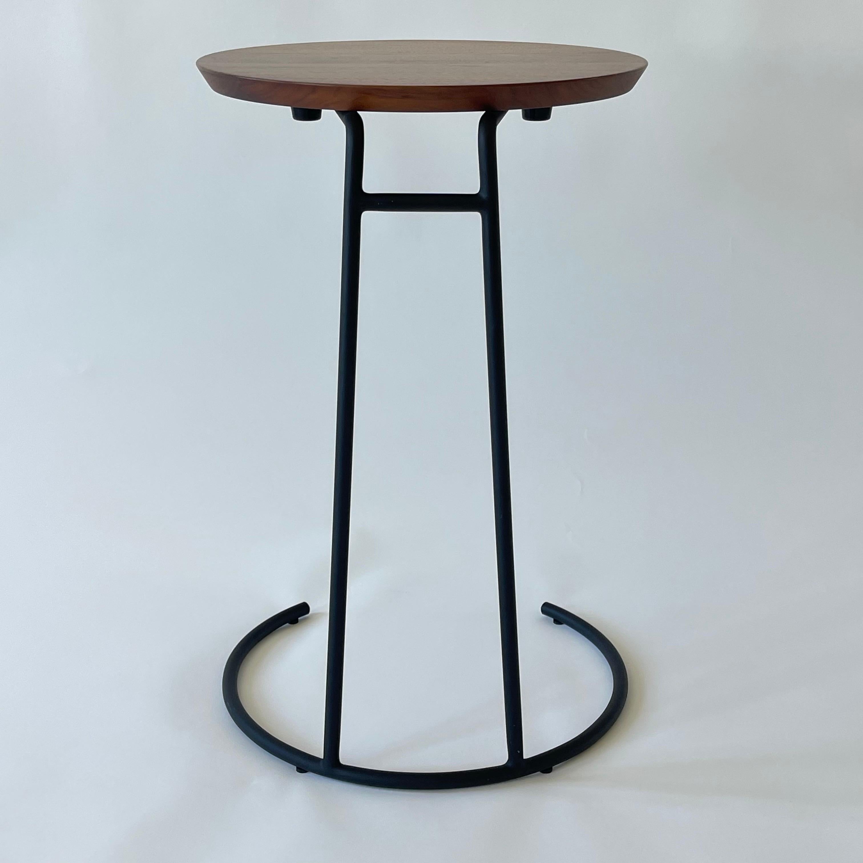 Jens Risom T.710 Walnut Small Side Table at 1stDibs