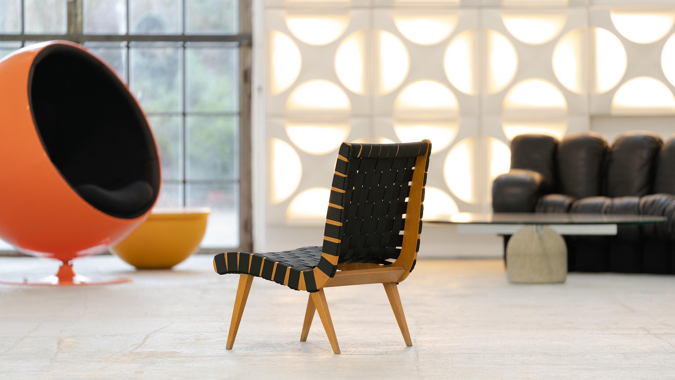 Jens Risom, Vostra Easy Lounge Chair, Design 1941 für Walter Knoll, Deutschland im Angebot 7