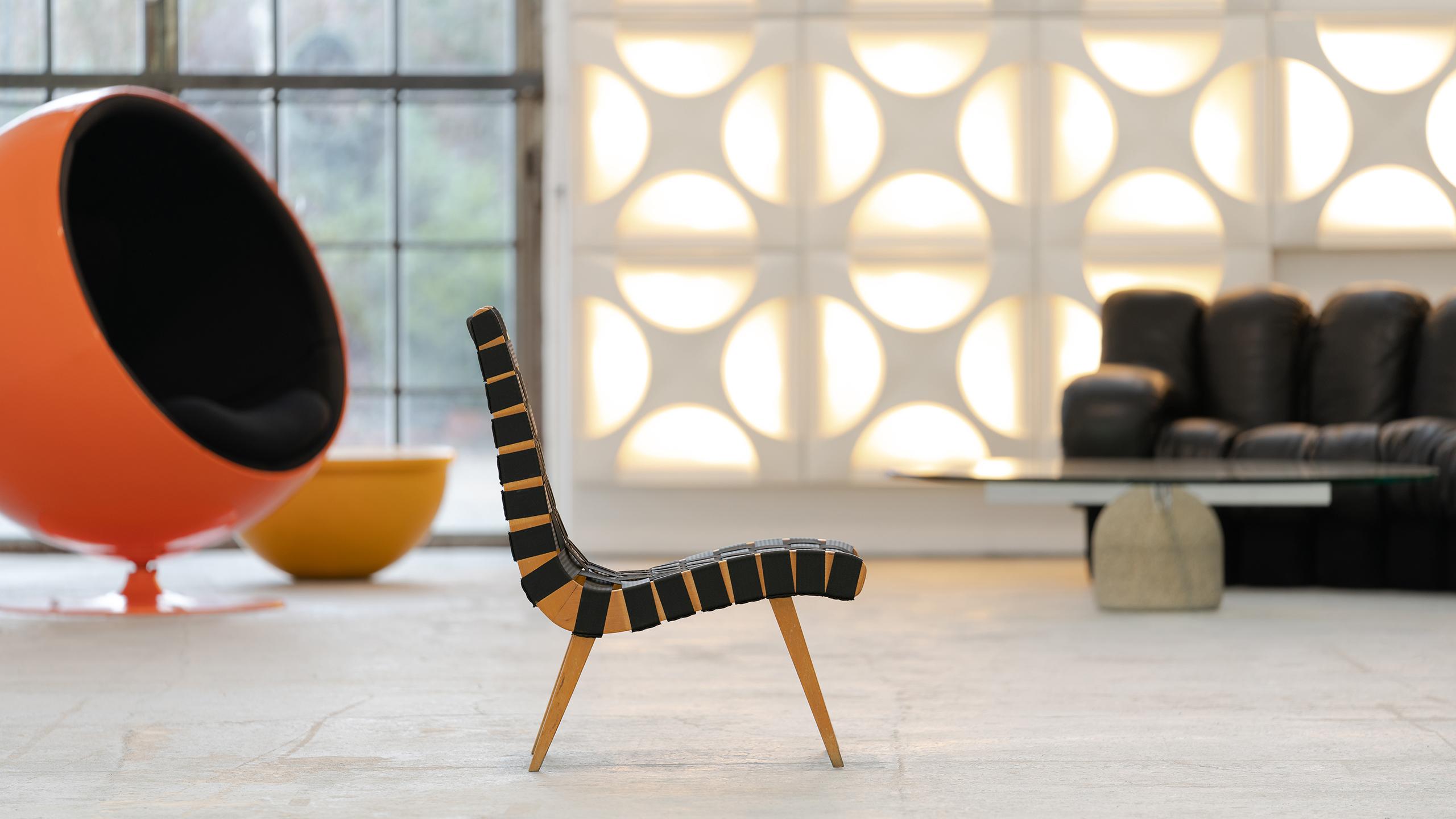 Jens Risom, Vostra Easy Lounge Chair, Design 1941 für Walter Knoll, Deutschland im Zustand „Gut“ im Angebot in Munster, NRW
