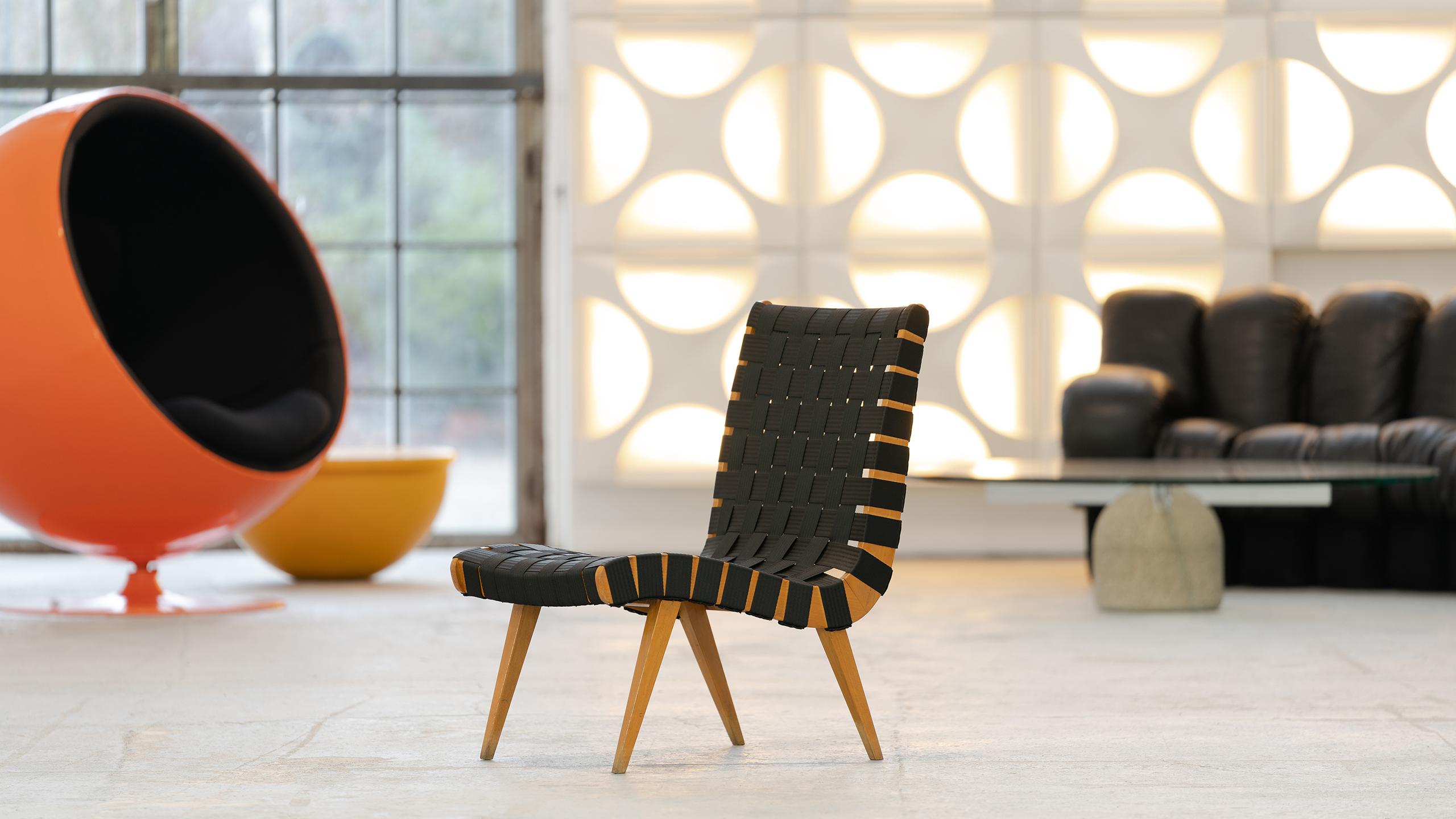 Fauteuil de salon Vostra de Jens Risom, design 1941 pour Walter Knoll, Allemagne en vente 2