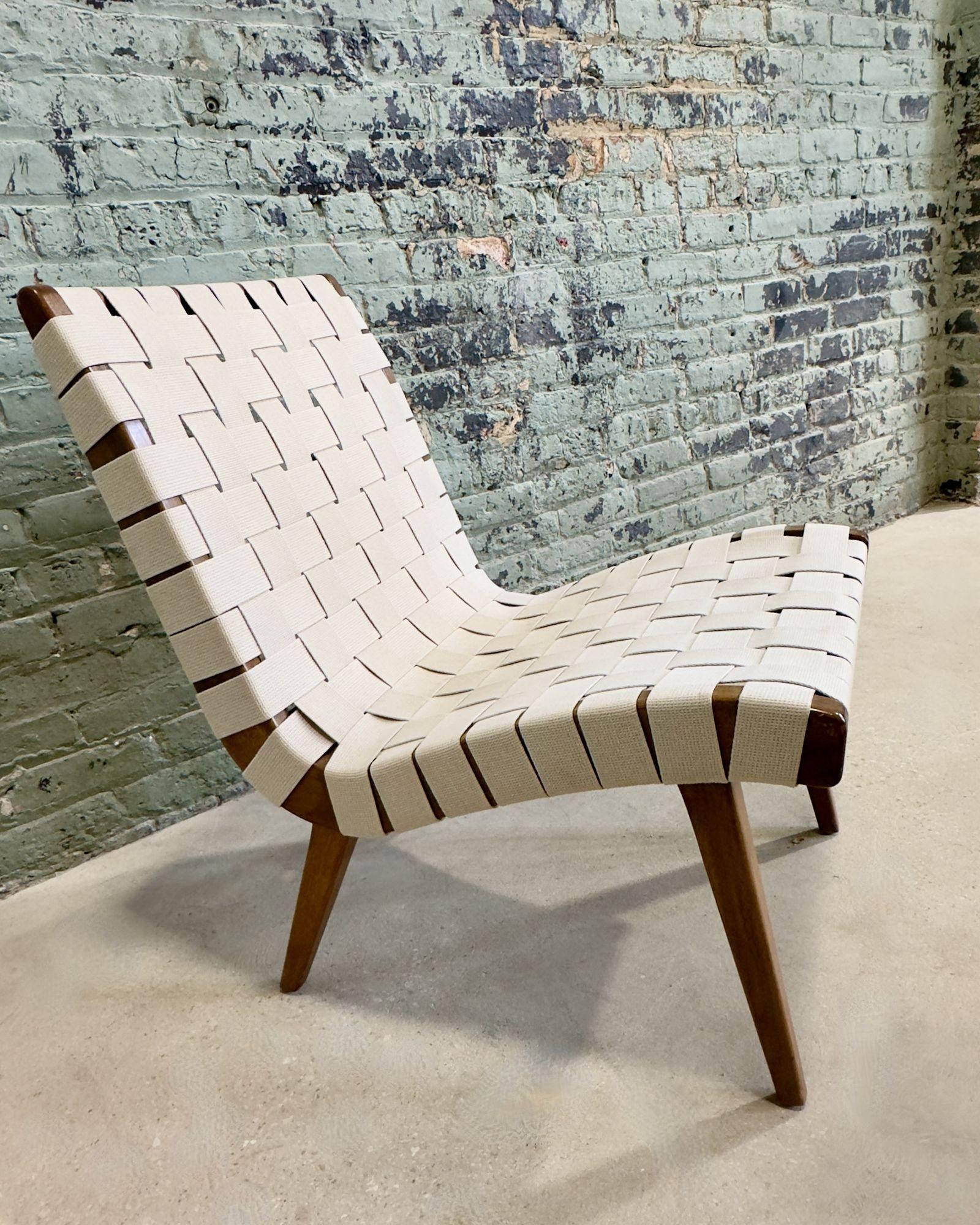 Late 20th Century Jens Risom Vostra Easy Lounge Chair for Knoll For Sale