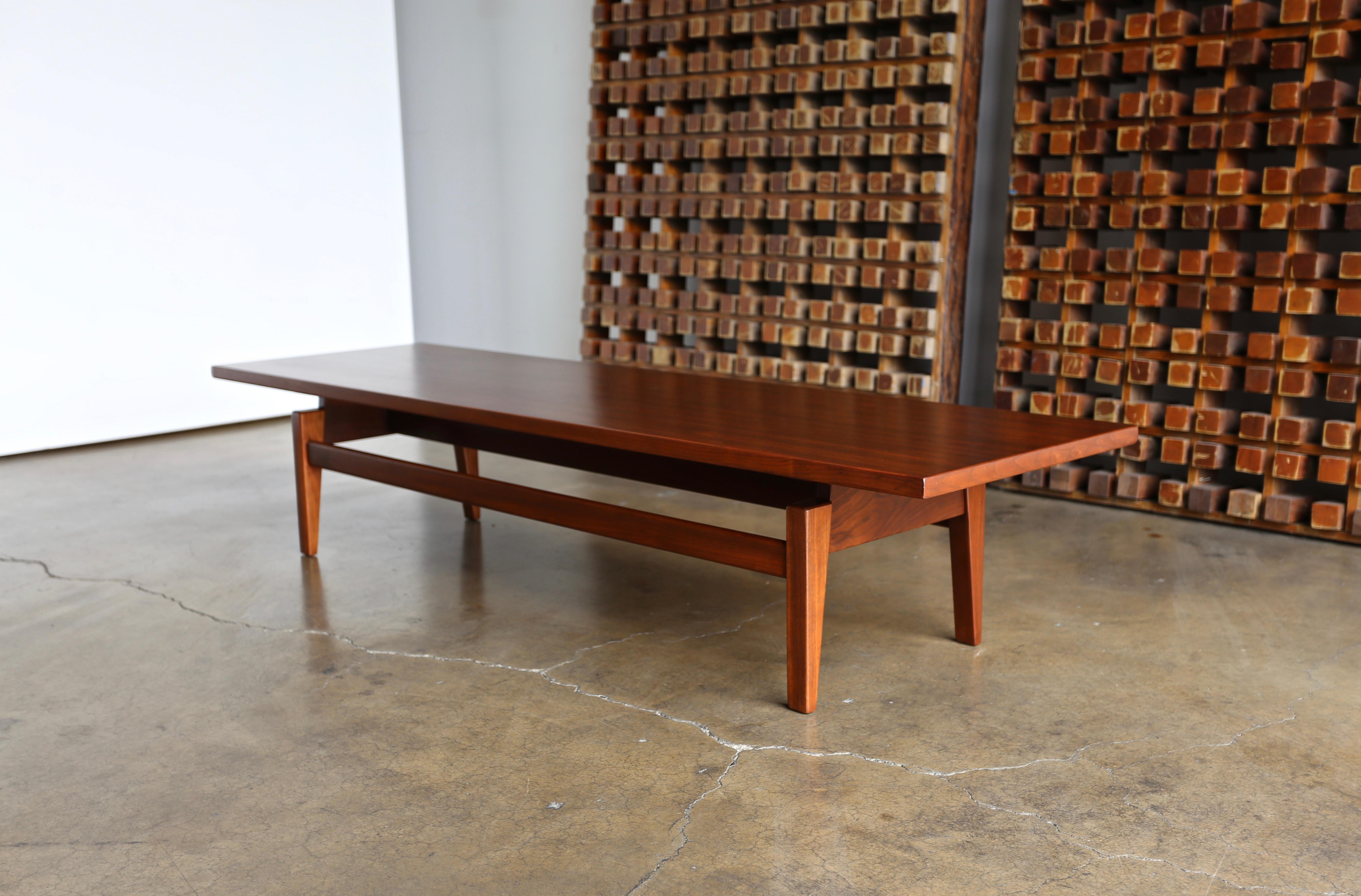 Jens Risom Walnut Bench or Coffee Table, circa 1955 at 1stDibs | jens ...