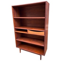Jens Risom Walnut Bookcase