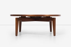 Jens Risom Walnut Coffee Table