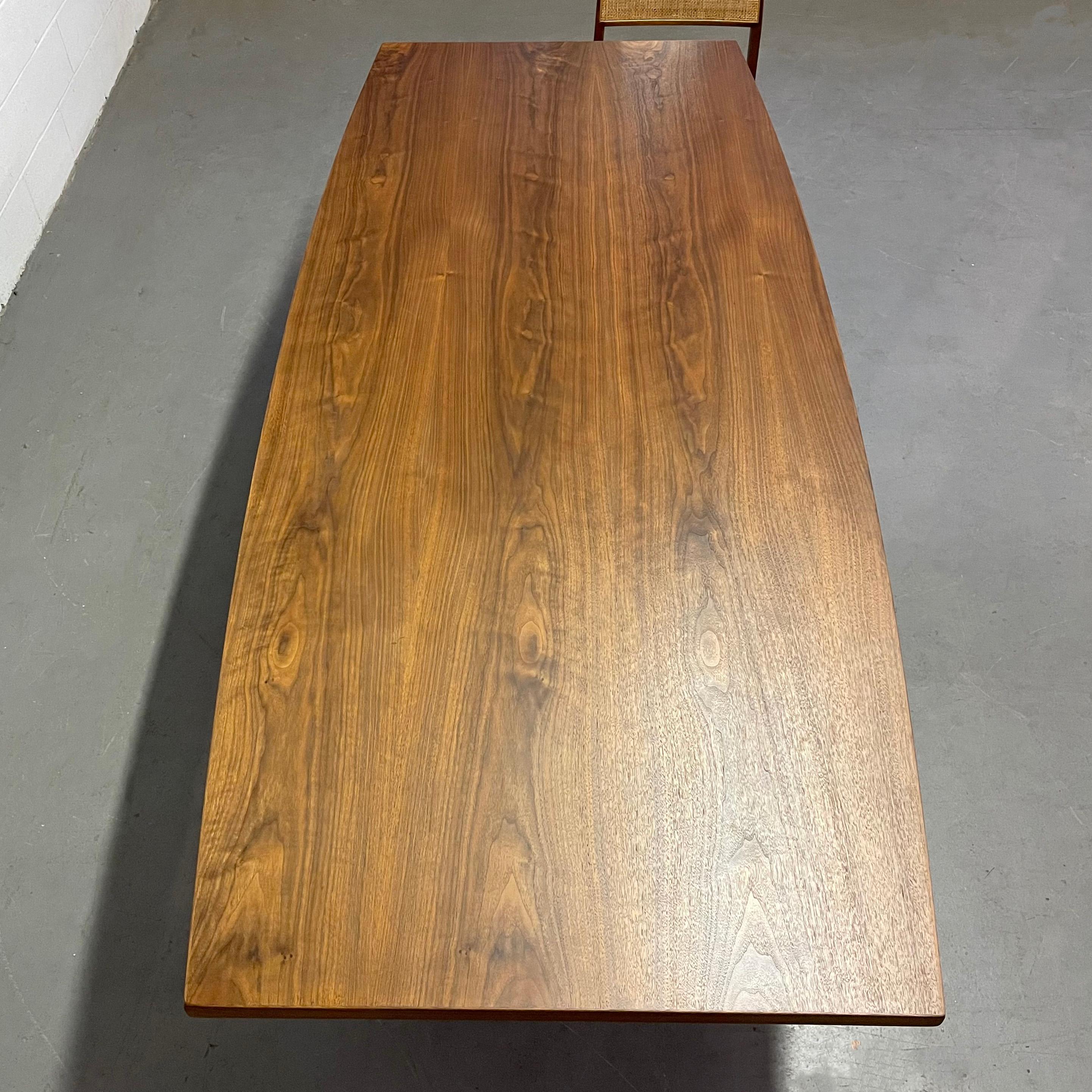 Jens Risom Walnut Conference Dining Table 2