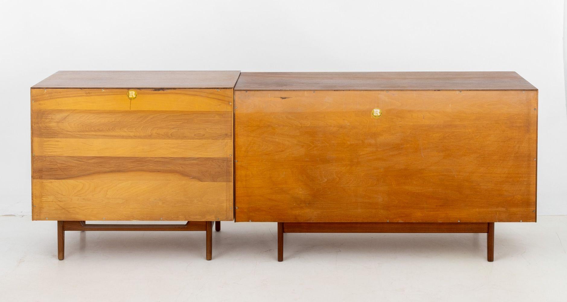 Jens Risom Walnut Credenza For Sale 2