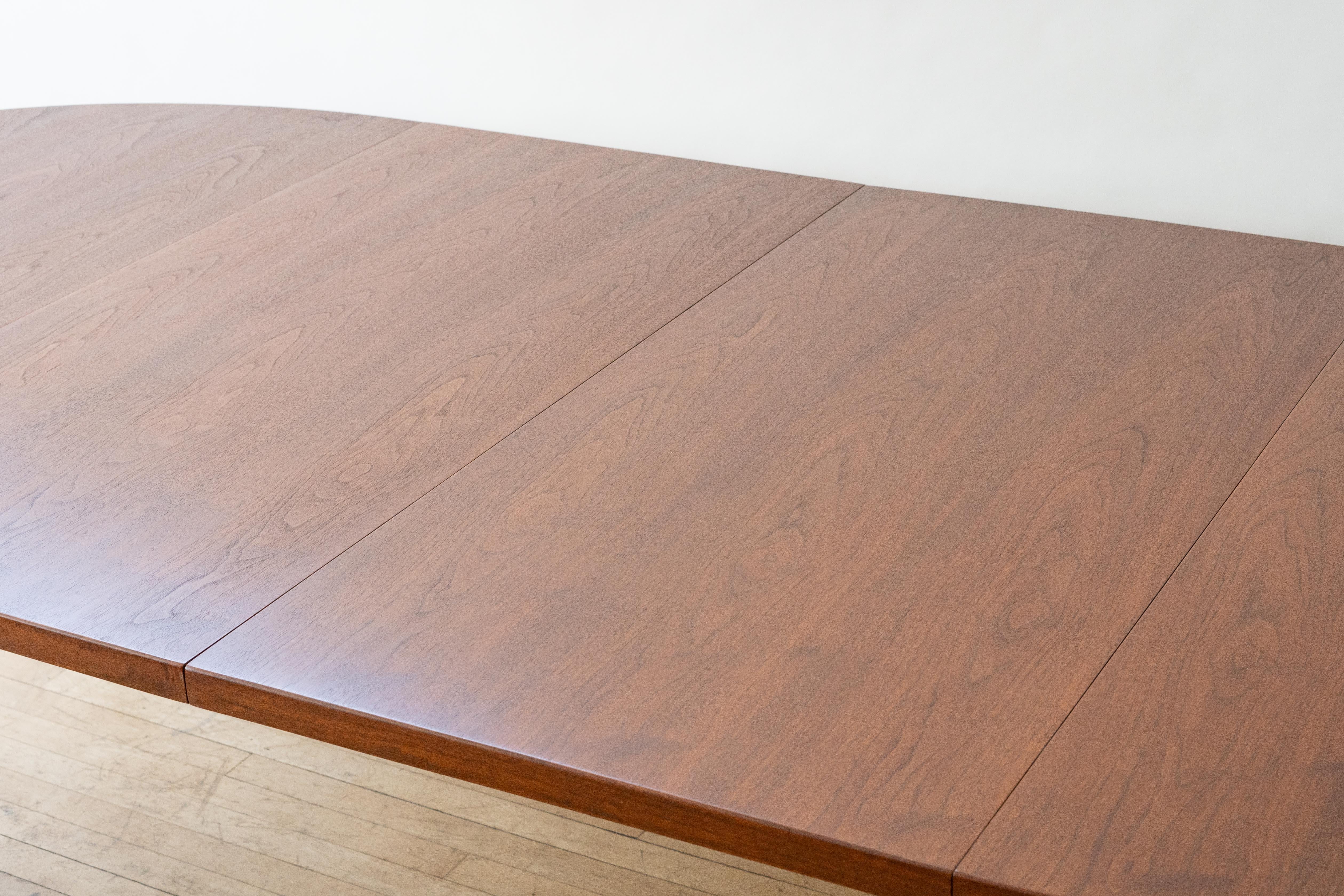Mid-20th Century Jens Risom Walnut Dining Table