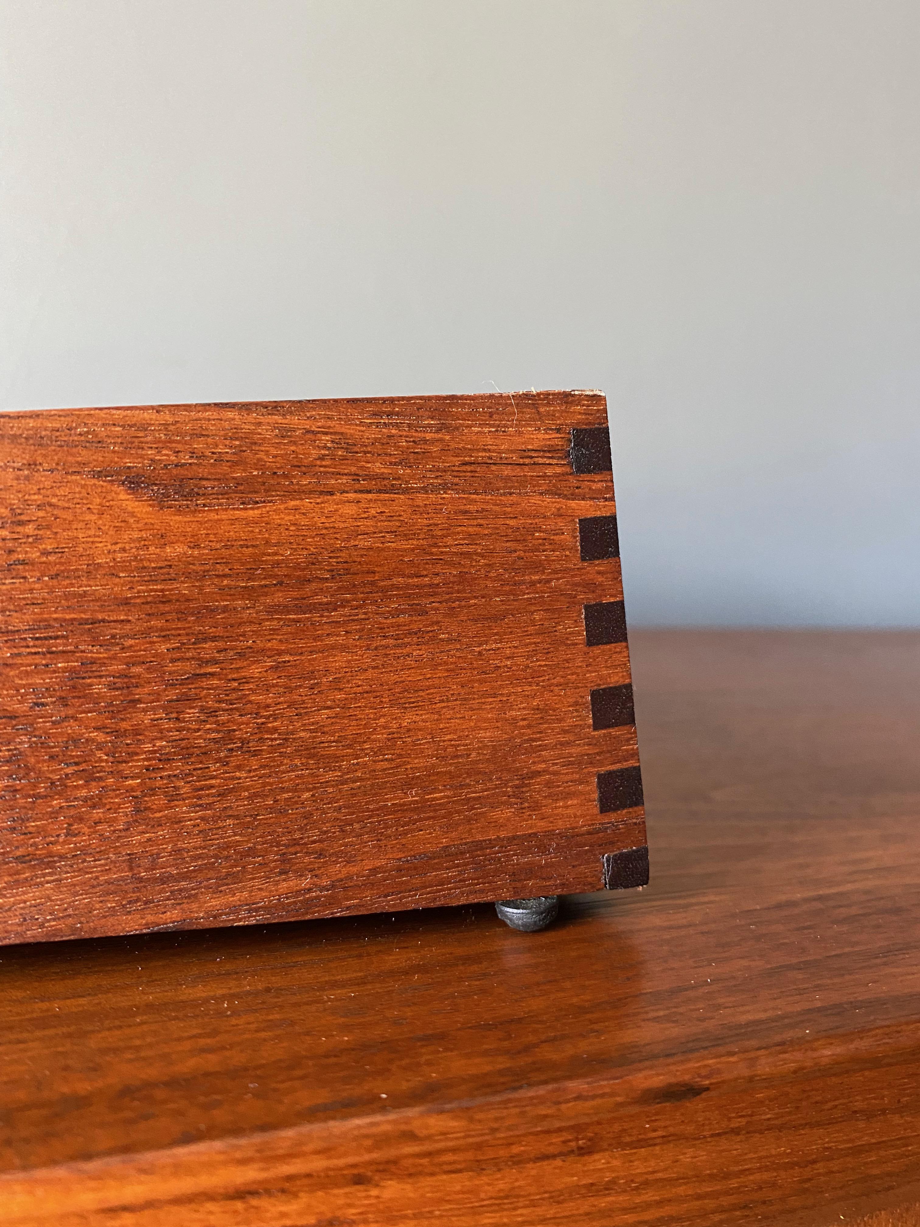 Jens Risom Walnut Letter Tray, circa 1960 4