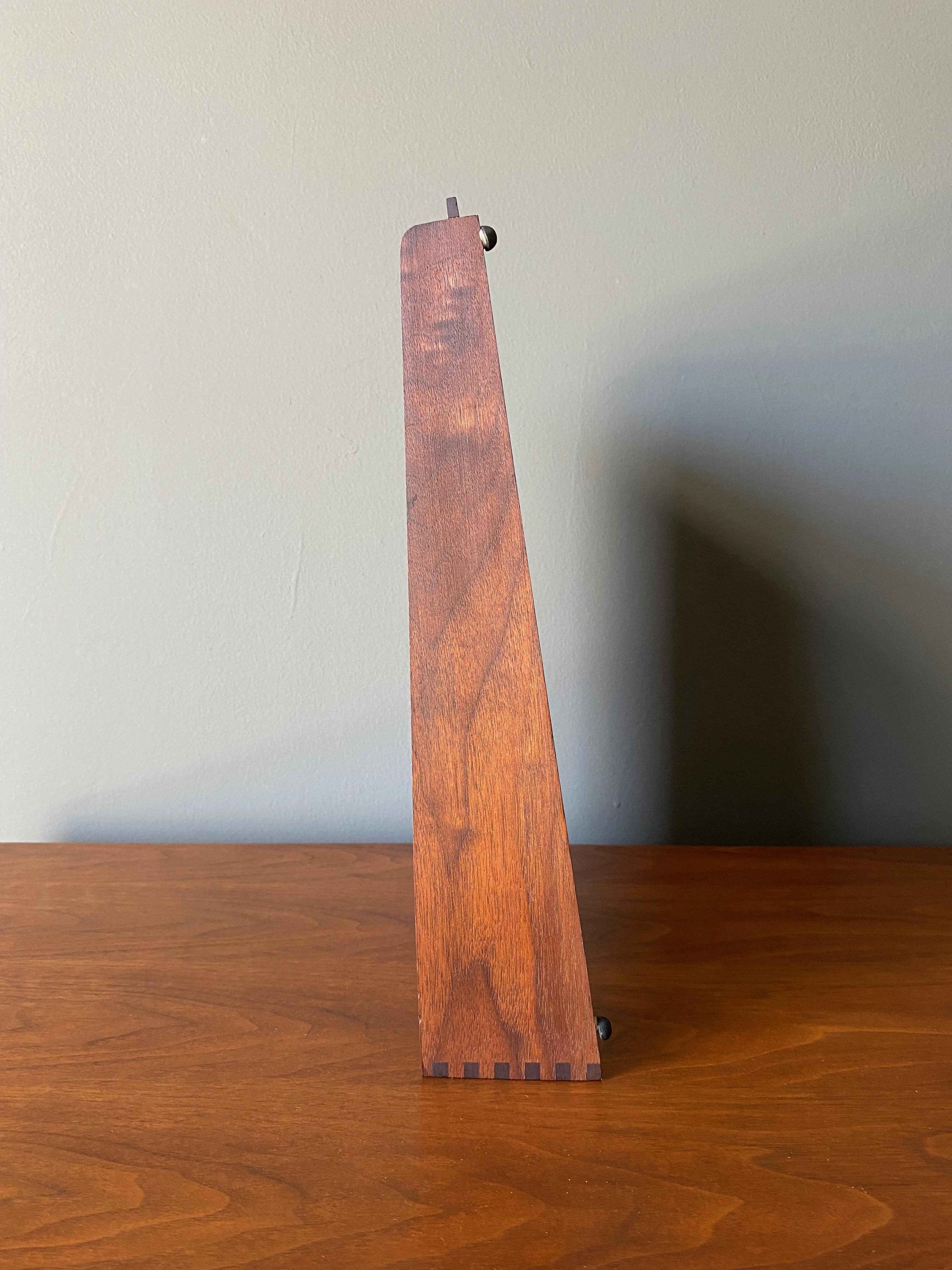 Jens Risom Walnut Letter Tray, circa 1960 3