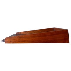 Jens Risom Walnut Letter Tray, circa 1960