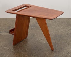 Jens Risom Walnut Magazine Table