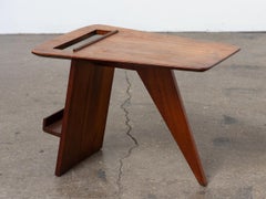 Jens Risom Walnut Magazine Table