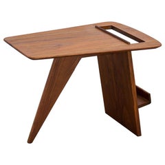 Jens Risom Walnut Magazine Table