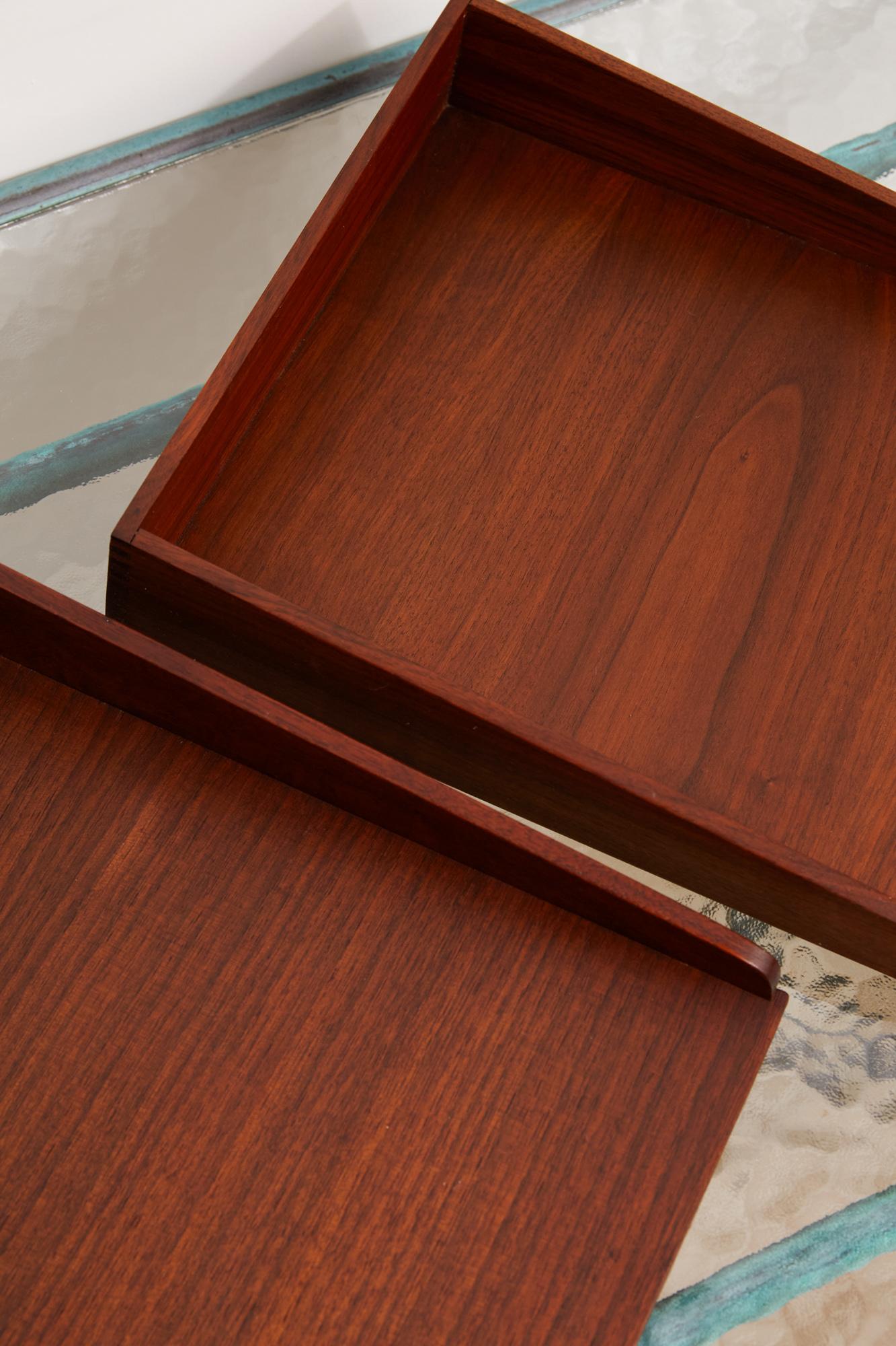 Jens Risom Walnut Paper Tray 7