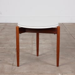 Jens Risom Walnut Side Table