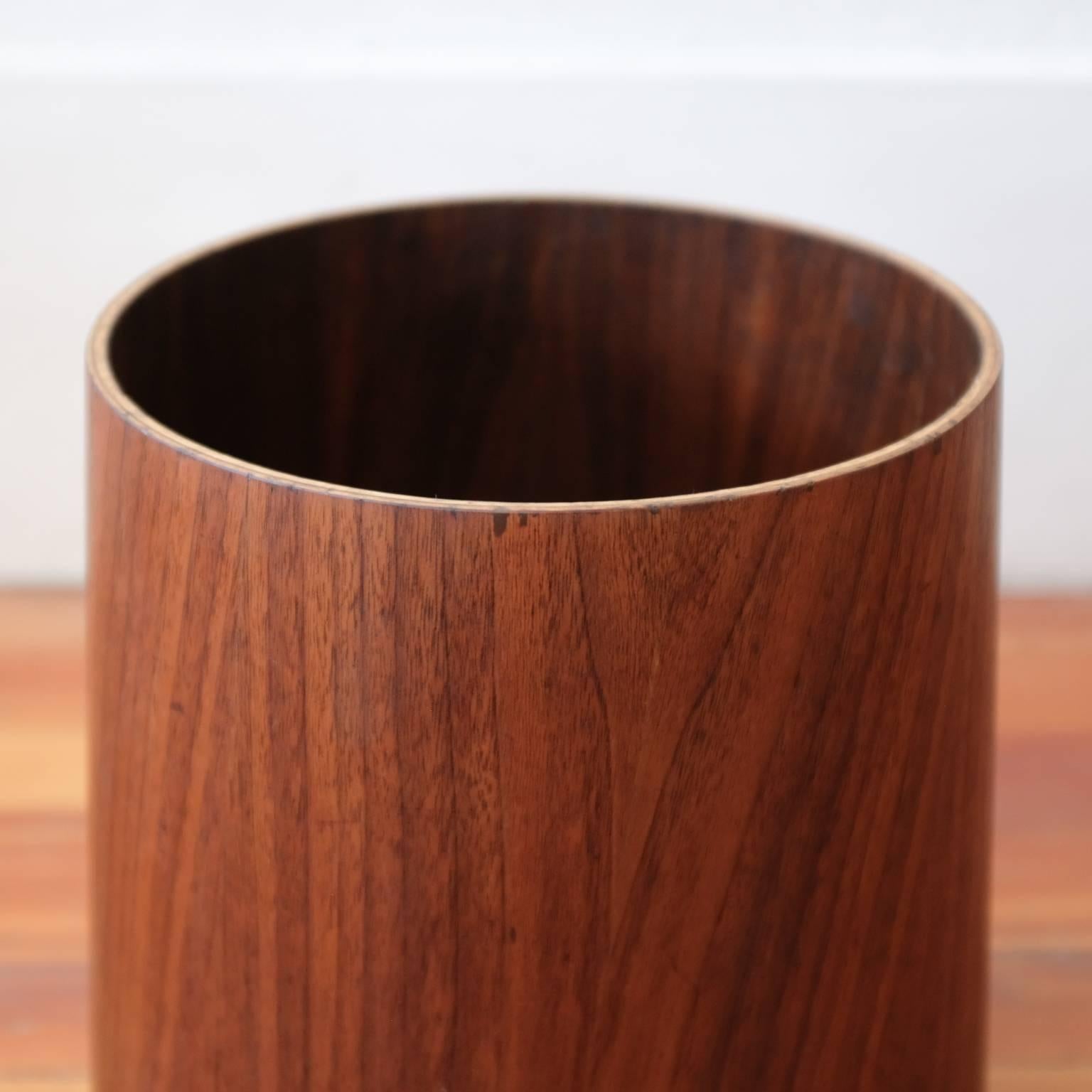 American Jens Risom Wastebasket, Midcentury, 1950s