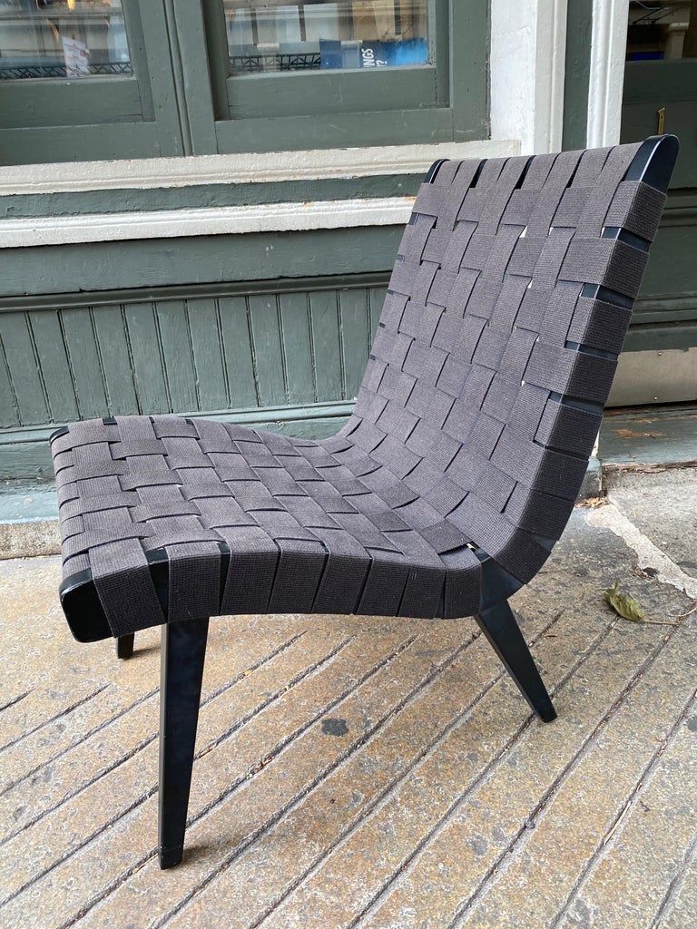 Jens Risom bed Lounge Chair For Sale at 1stDibs