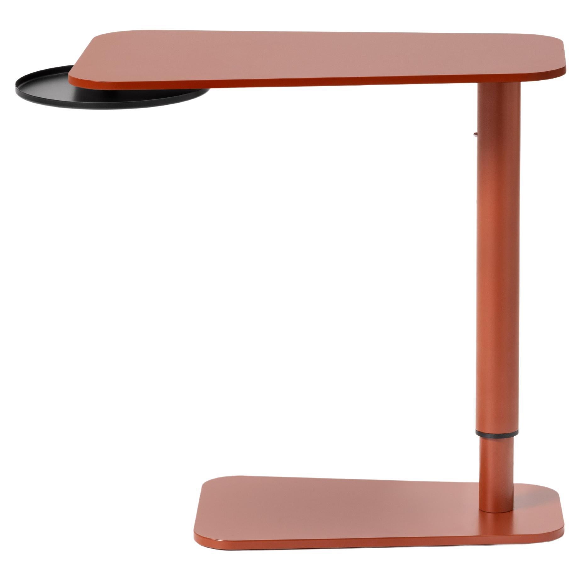 Table d'appoint Jens, petite table, couleur, métal, design, réglable, table basse en vente