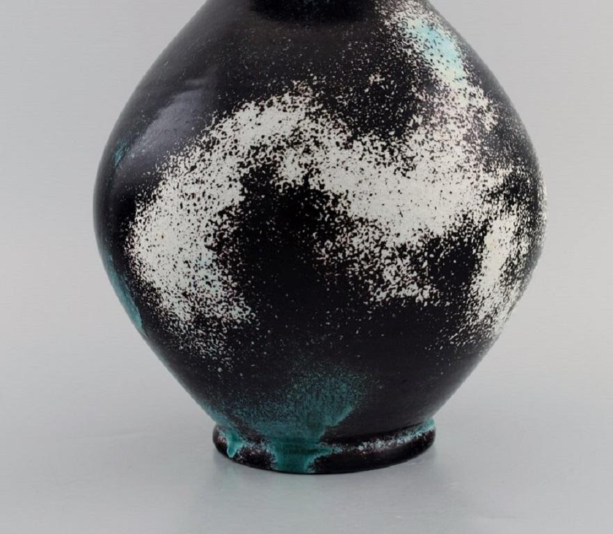 Early 20th Century Jens Thirslund for Kähler, HAK, Vase in Glazed Stoneware, 1920s/30s For Sale