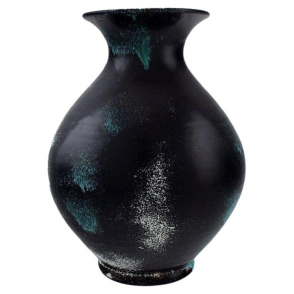 Jens Thirslund for Kähler, HAK, Vase in Glazed Stoneware, 1920s/30s For Sale
