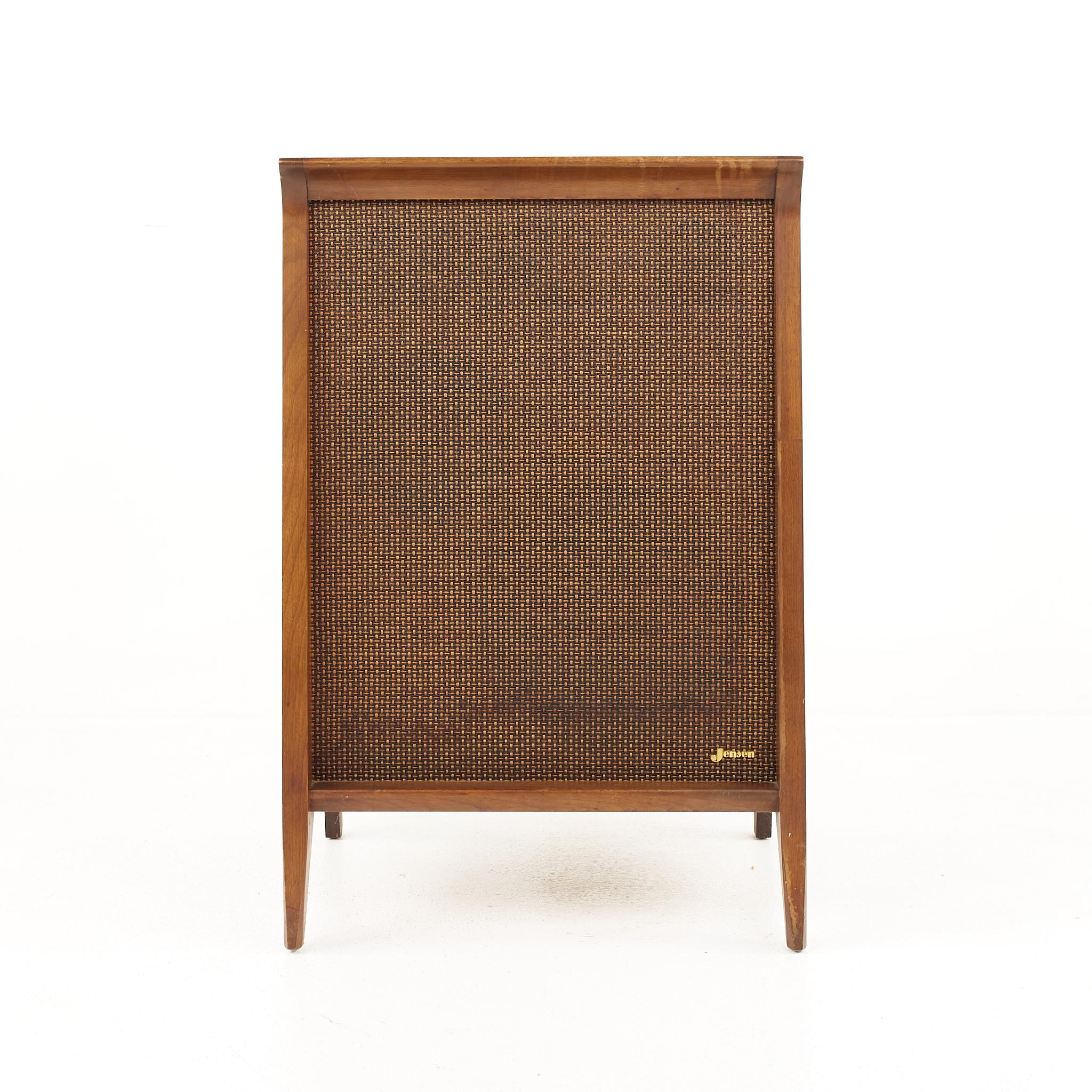 American Jensen Mid Century Floor Speakers, a Pair