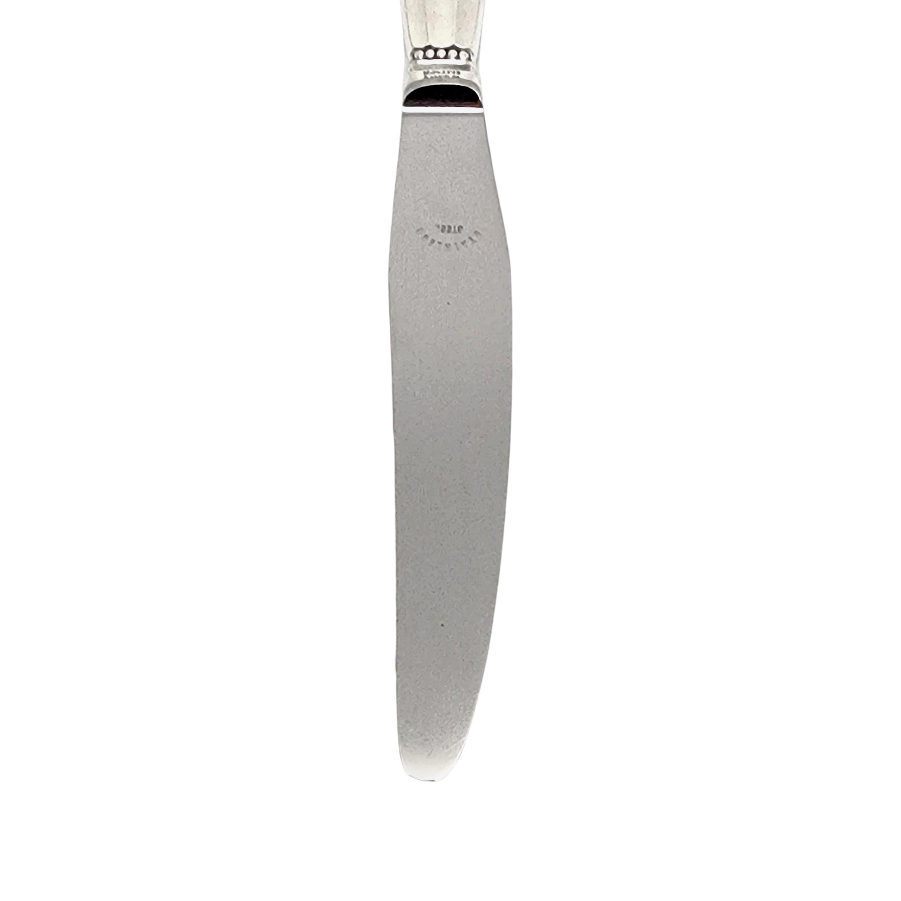 Women's Jensen & Wendel Denmark Acorn Sterling Handle Stainless Blade Knives 9