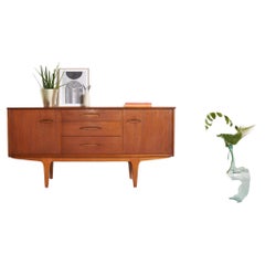 Jentique vintage sideboard in teak, Scandinavian style, 152cm