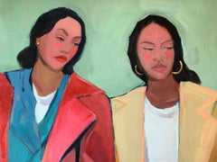 Amiga, Acrylic on canvas, 70x100cm, 2021