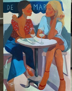 Aperitivo, Acrylic on canvas, 70x100cm, 2021