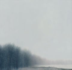 Canadian Winter, Painting, Oil on Wood Panel