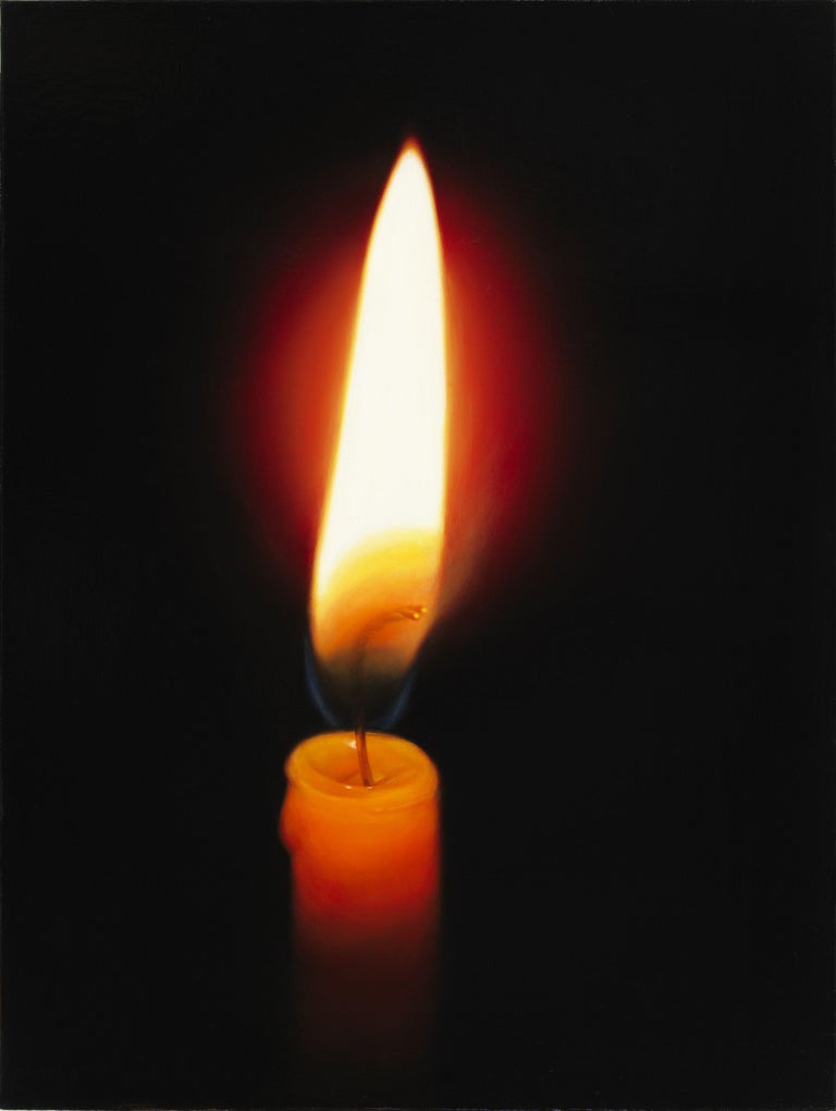 JeongIm Yi Candle, Painting, Oil on Canvas For Sale at 1stDibs