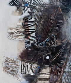 Jeppe Hagedorn-Olsen '1902–1996', Relief in Stoneware with Abstract Motifs