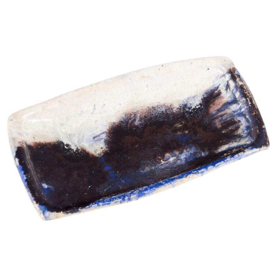 Jeppe Hagedorn-Olsen. Schale aus Steingut mit abstrakten Motiven im Angebot