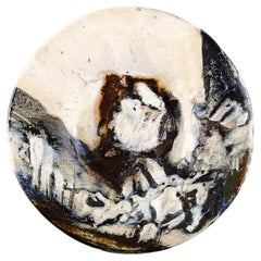 Jeppe Hagedorn-Olsen. Ceramic dish with abstract motif.