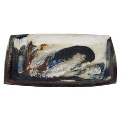 Jeppe Hagedorn-Olsen, Unique Stoneware Bowl with Abstract Motifs