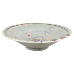 Jepson Pottery, USA. Ceramic bowl with abstract design. Mid-20th C.