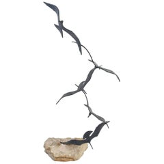 Jere Birds in Flight Sculpture